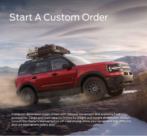 Start a custom order | Jack Garrett Ford in Spencer WV